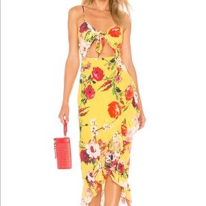 PRIVACY PLS Clinton Midi dress, size small